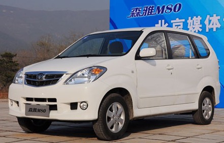 一汽吉林 森雅M80 1.5L 標(biāo)準(zhǔn)型 5MT 7座 國四 2009款