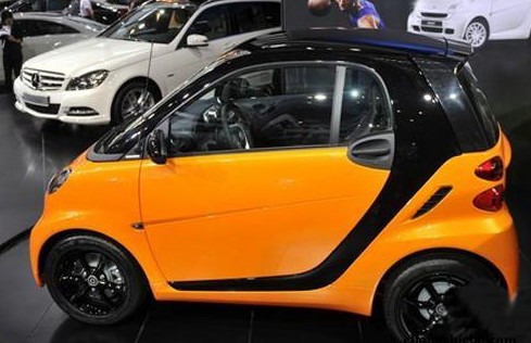 Fortwo 52kw mhd 硬頂 燃橙版 2011款