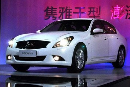 英菲尼迪G 25 Sedan 運(yùn)動(dòng)版 2010款