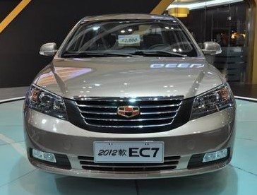 帝豪 EC7 1.8L 手動(dòng) 舒適型 2012款